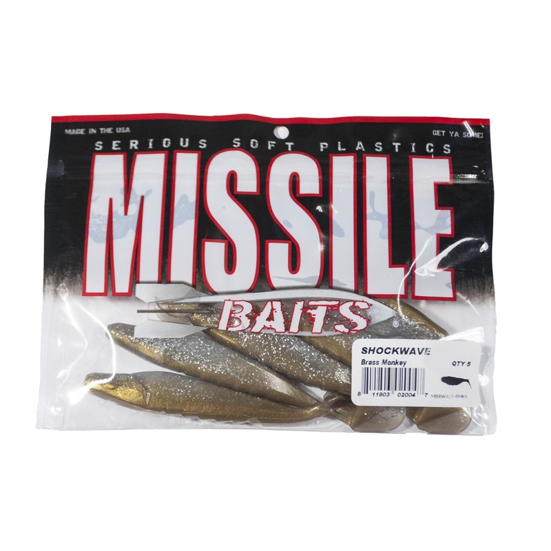 Missile Baits Shockwave 4.25, Brass Monkey