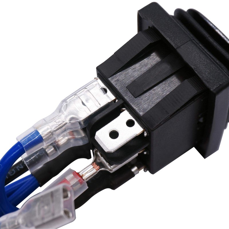TWTADE Momentary Polarity Reverse Switch Waterproof DC 12V 10A Control