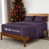 Mellanni Extra Deep Queen Sheets - 4 PC Iconic Collection