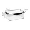 Refrigerator Storage Box Sealed Large Capacity Fridge Organizing Box for