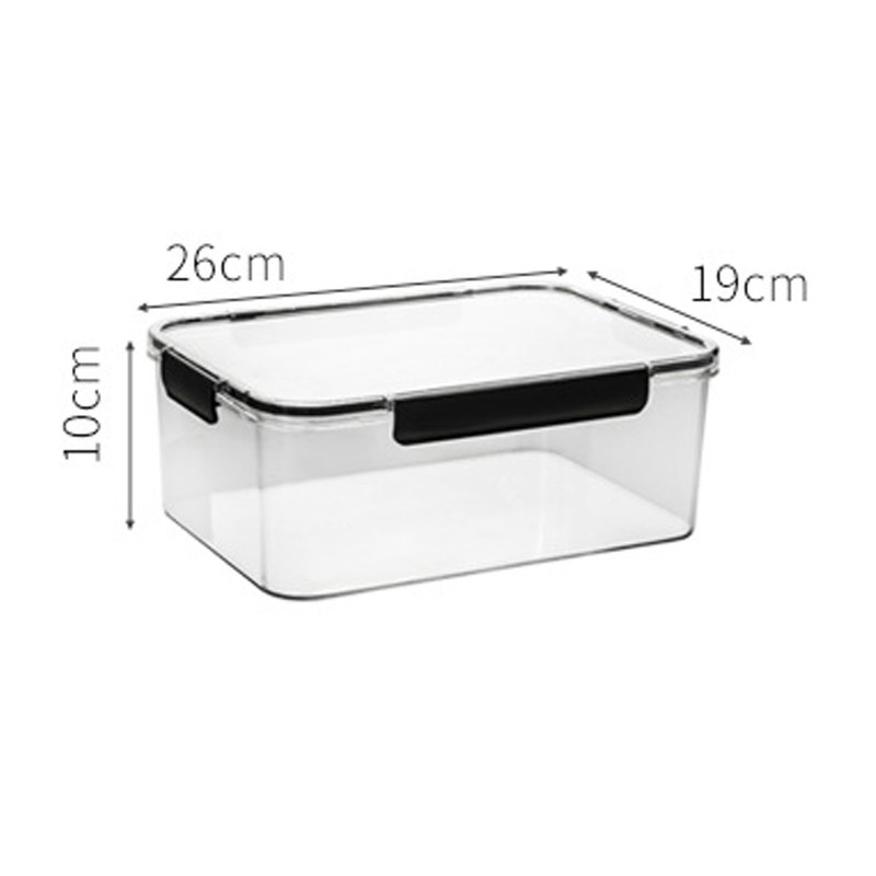 Refrigerator Storage Box Sealed Large Capacity Fridge Organizing Box for