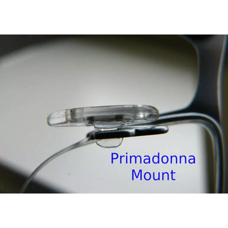 Primadonna Silicone Oval 13mm Nose Pads New Clear