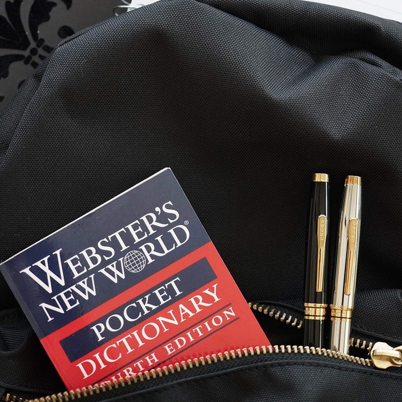 Coventry Ballpoint Pen - Polished Chrome with Gold Tone Appointments