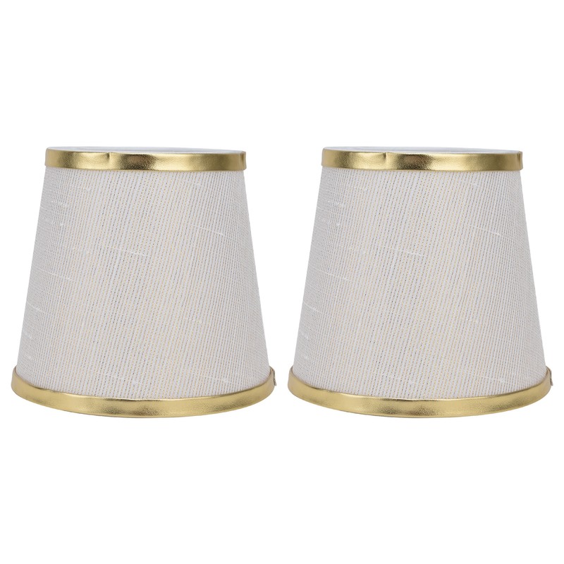 2PCS Fabric Lampshade European Style Lamp Shade for E14 Screw