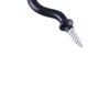 TIOMIOSEA Screw Hooks, Black, Pack of 50, 45.41 mm, Hook