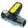 1/2" x 15mm Metrogas Mini Lever Gas Ball Valve