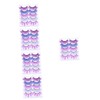 Minkissy 5sets Wispy Lash Extensions Fake Eyelashes Lightweight Instant Eye