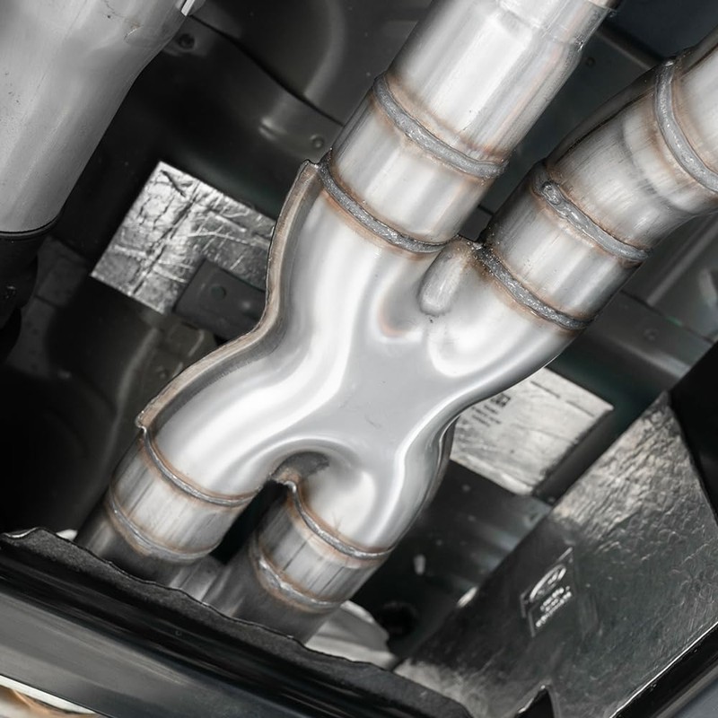 LCGP 3 Inch Inlet X Pipe,Universal Stainless Steel Diesel X-Pipe