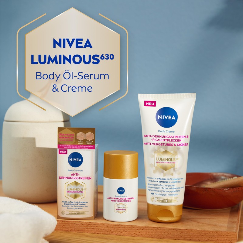 NIVEA Body Creme Anti-Dehnungsstreifen & -Pigmentflecken 200ml