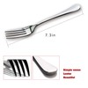7.3 inch Stainless Steel Dinner Fork,8 pieces