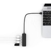 USB Hub,Multi function USB HUB 4-Port USB Hub Ultra Slim