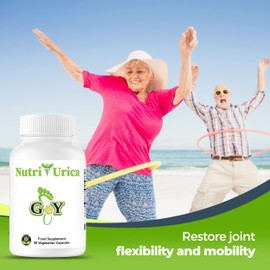 NutriUrica - Proprietary Formula with 6 Key Ingredients - 500 mg 90 Vegetarian Capsules