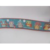 Christmas Owls 1 inch Grosgrain Ribbon Teal