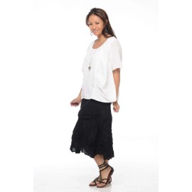 Tulip Clothing Millie Womens Skirt in Black - M