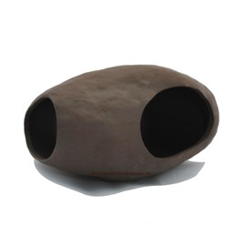 AQUARIUM PLÜDERHAUSEN Large Decorative Fish Cave, Approx. 16 x 10 x 9 cm, Spawning Cave, Perch Cave, Catfish Cave, Hiding Place