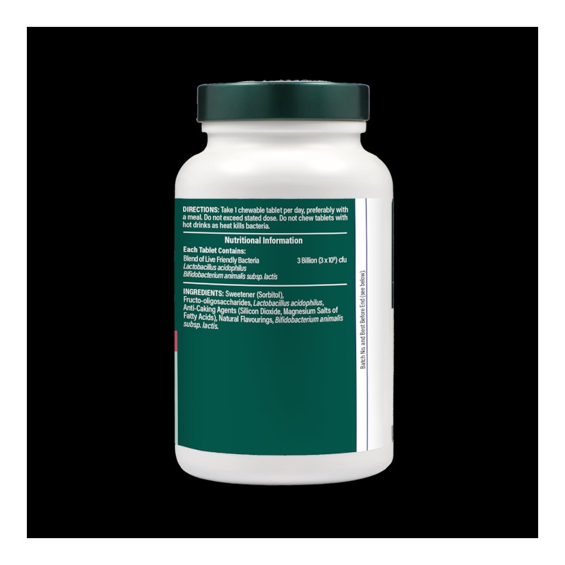 Holland & Barrett Chewable Acidophilus Strawberry (3 Billion) 120 Tablets