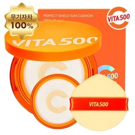 (NS Home Shopping) Vita 500 Family Sun Cushion (Main Product + Refill) 35184203 / (NS홈쇼핑)비타500 온가족 선쿠션 본품+리필35184203
