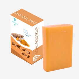 Kojik Asit Sabunu,Koyu Leke, Ölü Hücre, Kolajen, Sivilce, Güneş Lekesi, Zerdeçal, Retinol, C Vitamini, E Vitamini, Kadınlar ve Erkekler için Yüz Temizleyici.