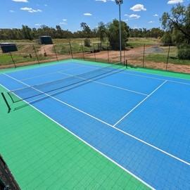Tennis Court Flooring - Tennis Court Consrtuction Kit - Court Size: Other Size ($4.45/sqft, please contact our team)
