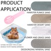 ZelongChen 5Pcs Ergonomic Handle Hamster Sand Scoop Plastic Hamster Poop