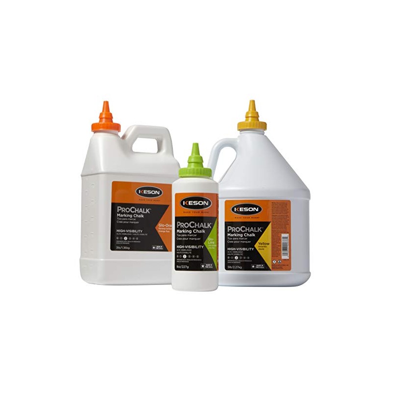 Keson 8GO ProChalk High Visibility Marking Chalk - Level 2,