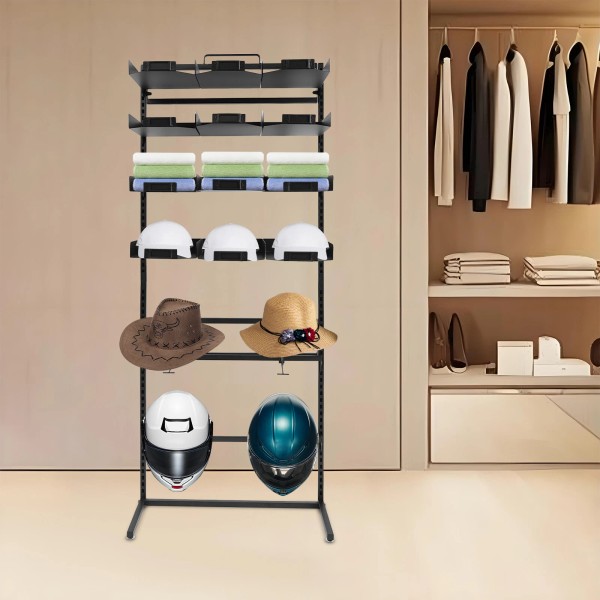 Unbranded 12 Trays Large Hat Rack Stand Standing Hat Rack