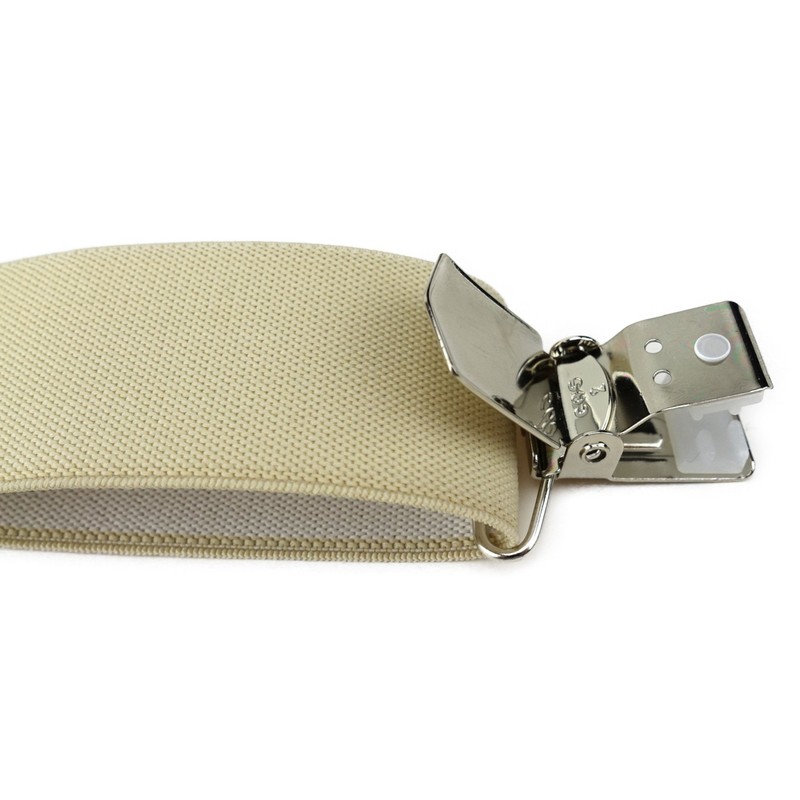 TigerTie Unisex Braces in Y-Shape with 3 Extra Strong Clips