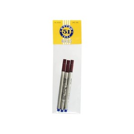Retro 1951 Retro51 Tornado Roller Ball Ink Refills - Blue 3 pack (REF57PB)