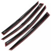 Geartronics Window Visor Sun Rain Guard Vent Shade Shield 4pcs