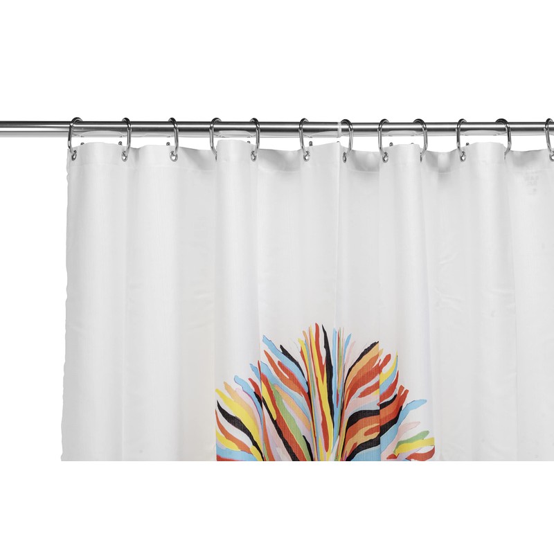Croydex Steven Brown Lewis McZoo Shower Curtain, Multicolour, 1800x1800