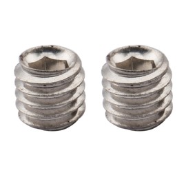 Musiclily Pro Metric M3X3mm Stainless Steel Tightening Set Screws for Strat Style Electric Guitar Push-in Tremolo Arm (Set of 2)