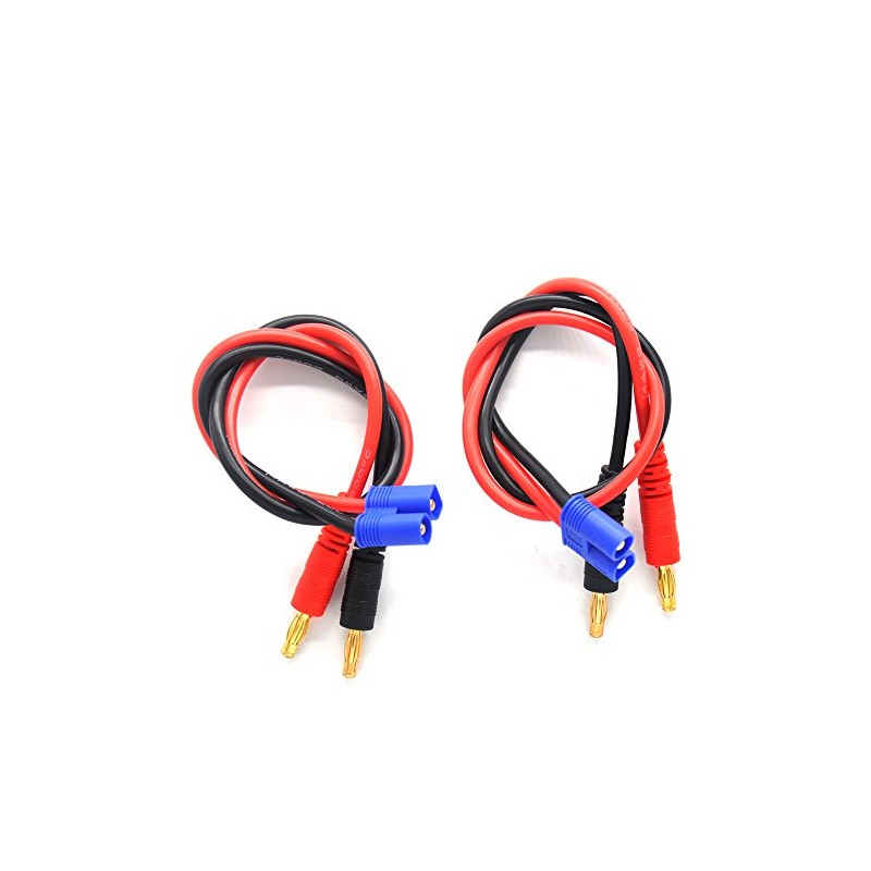 Padarsey EC3 Connector Plug -> 4mm Banana Plugs Battery Charge