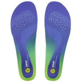 SIDAS Comfort 3D 2017 312576103 Insole, Blue x Green, 9.8 - 10.4 inches (25 - 26.5 cm)