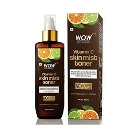 WOW Skin Science Vitamin C Mist Toner - Fight Aging, Facial Mist for Dull, Dry Skin - for All Skin Types - 200ml