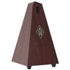 Wittner mechanisches Metronom 855111 Mahagoni-Design mit Glocke mit keepdrum Mikrofasertuch