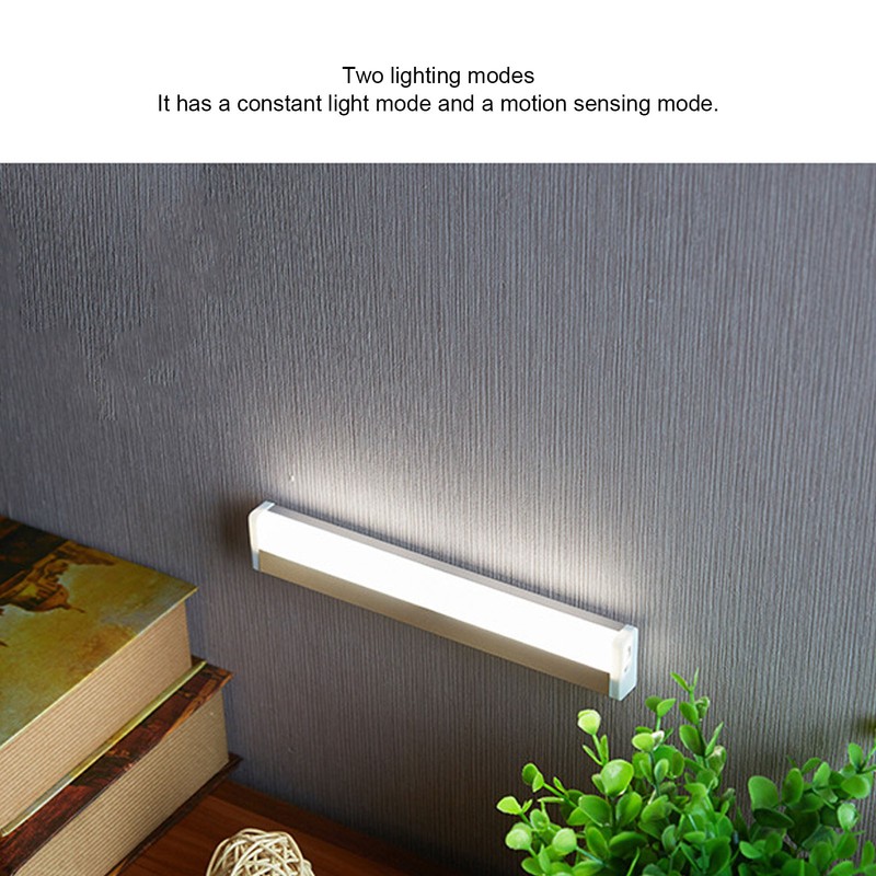 LED Closet Light Motion Sensor 2-Gear Portable USB Drawer Light