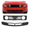HECASA Grille and Grille Compatible with 2005-2009 Mustang GT 6R3Z8200BA