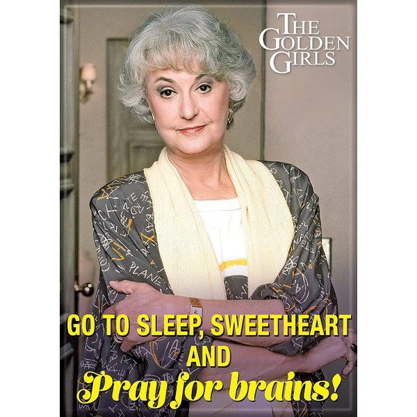 Ata-Boy The Golden Girls 'Pray for Brains' 6.4cm x 8.9cm
