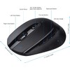 2.4G Wireless Mouse, Ergonomic Mouse for Laptop Computer, 6 Buttons,