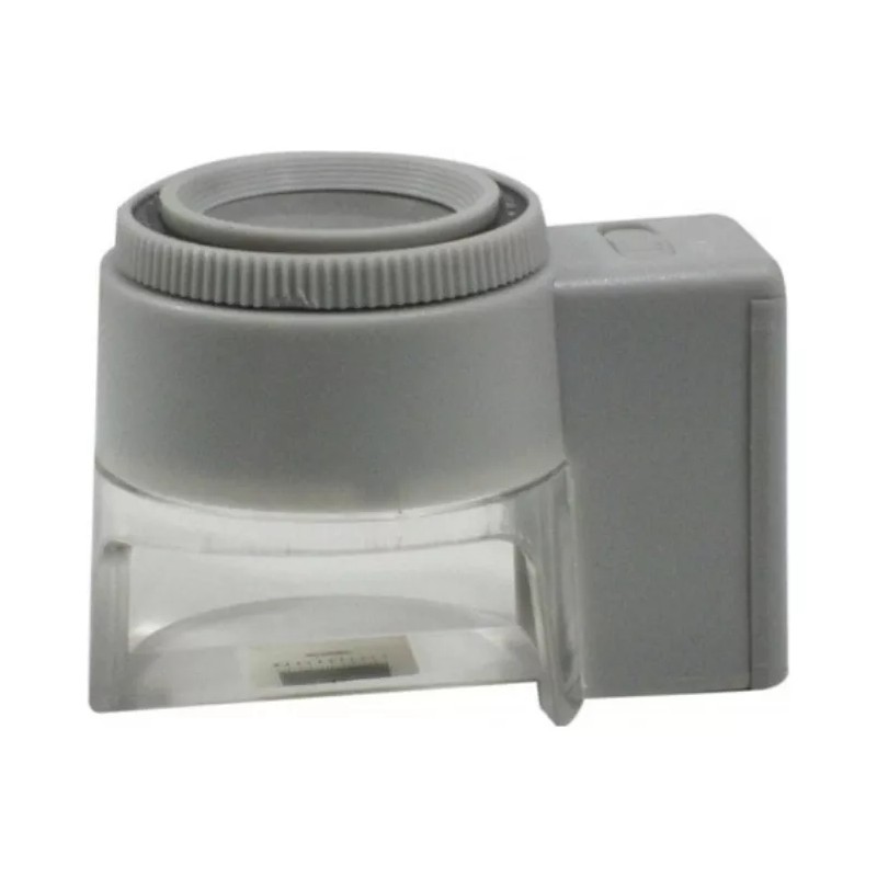 Hergom Dermoscopio Mini De 8x, 23 Mm Con Luz Led
