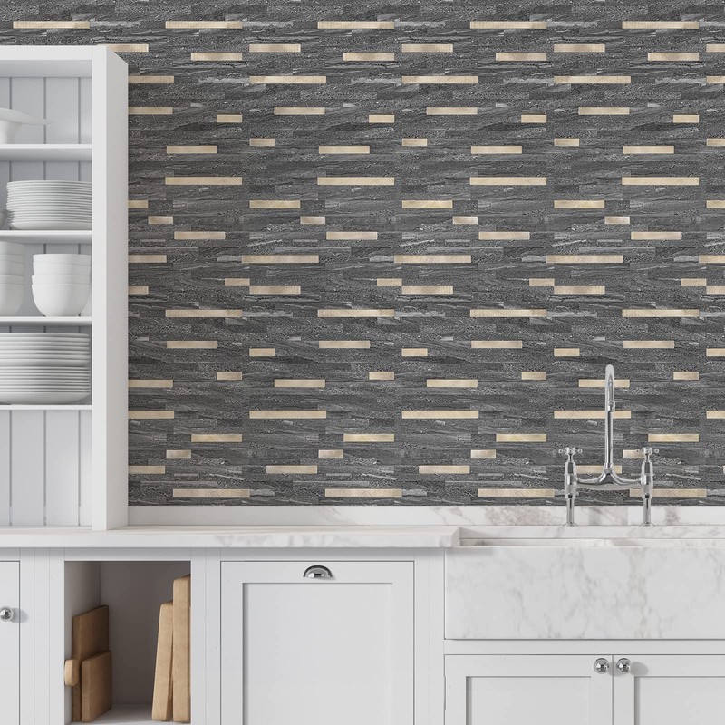 STICKGOO 20 Sheets Peel and Stick Backsplash Tile, Stick on