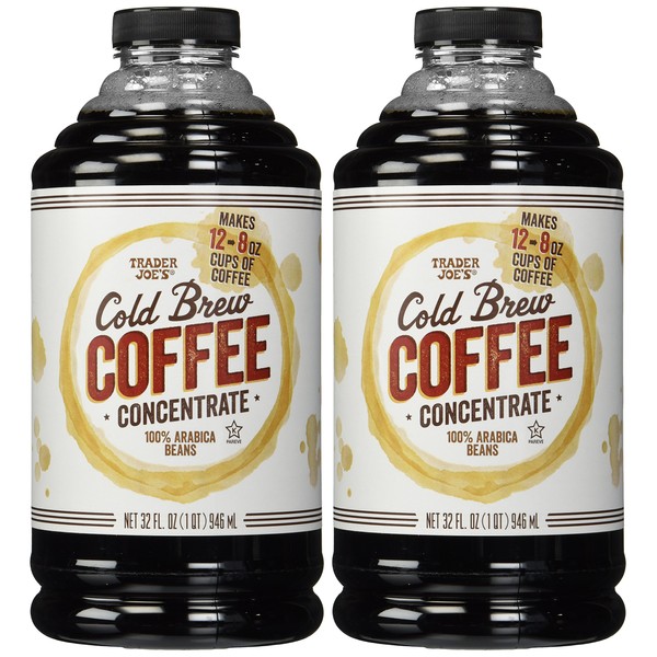 Trader Joe's Cold Brew Coffee Concentrate 2 Pack