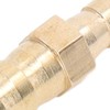 2pcs Barbed Hose Fitting, Brass Pipe Connector, Pipe Reducer for