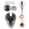 Hopbucan 5 PCS Steel Power Wing Nut Driver Set with