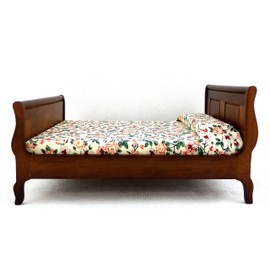Dollhouse Miniature Davis Sleigh Bed