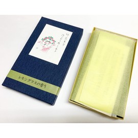 Araji Umekodo Smokeless Incense Bamboo Charcoal Invigorating Lemongrass 2.1 oz (60 g) #158