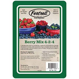 Fertrell Berry Mix 4-2-4 Organic Fertilizer, 5lb, 25lb or 50lb