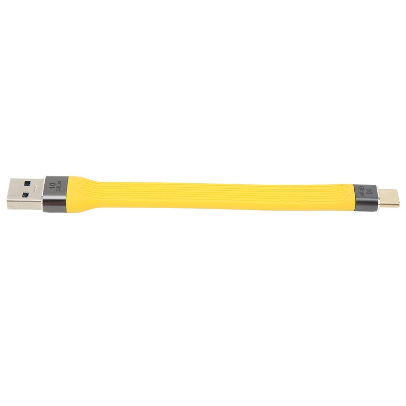 USB Male to Type C Male Cable 10Gbps 5A 13.8cm