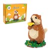 Larcele Micro Marmot Building Blocks Set, DIY Mini Building Toy