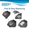 HQRP 2-Pack Hepa Filter compatible with Electrolux EL012B EL012W fits